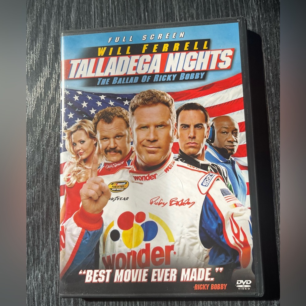 Talladega nights  DVD~(=^‥^)ﾉ●